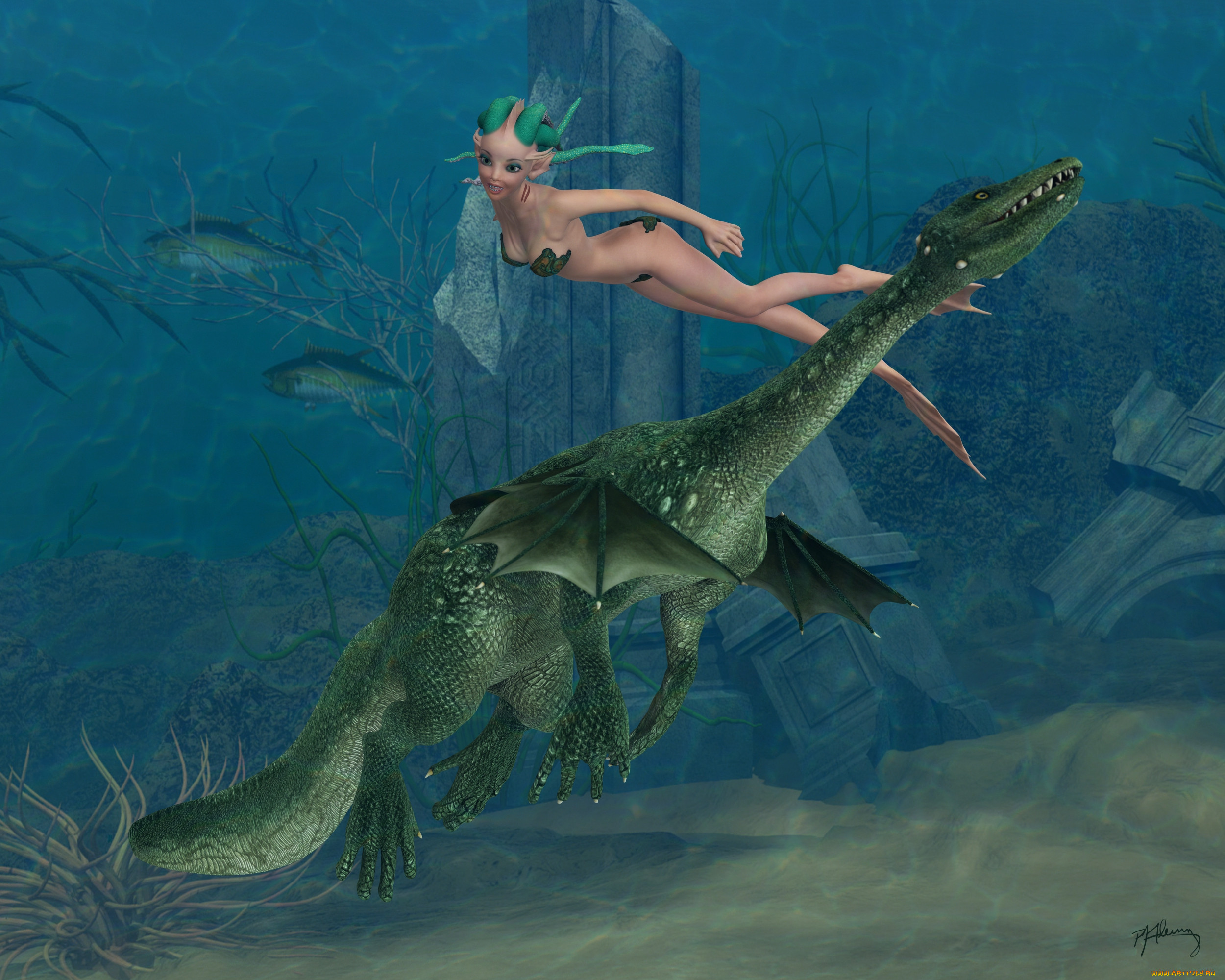 3 ,  , creatures, 